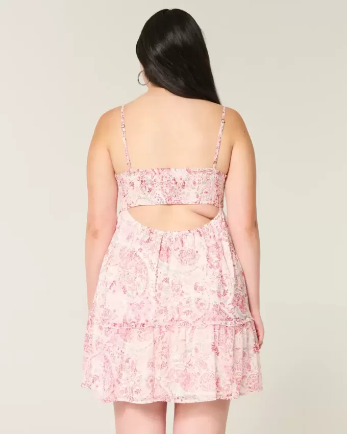 Mini abito babydoll