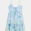 Mini abito babydoll