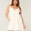 Mini abito babydoll