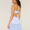 Mini abito babydoll