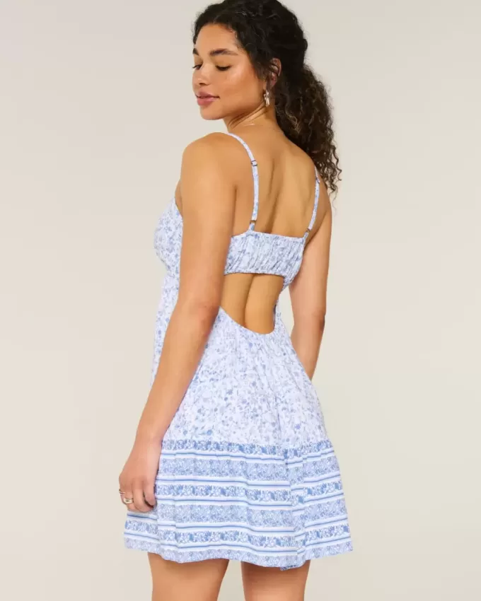 Mini abito babydoll