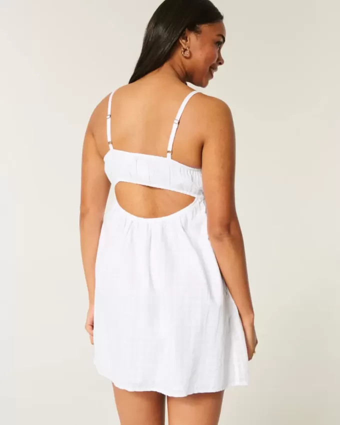 Mini abito babydoll
