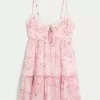 Mini abito babydoll