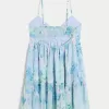 Mini abito babydoll