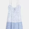 Mini abito babydoll