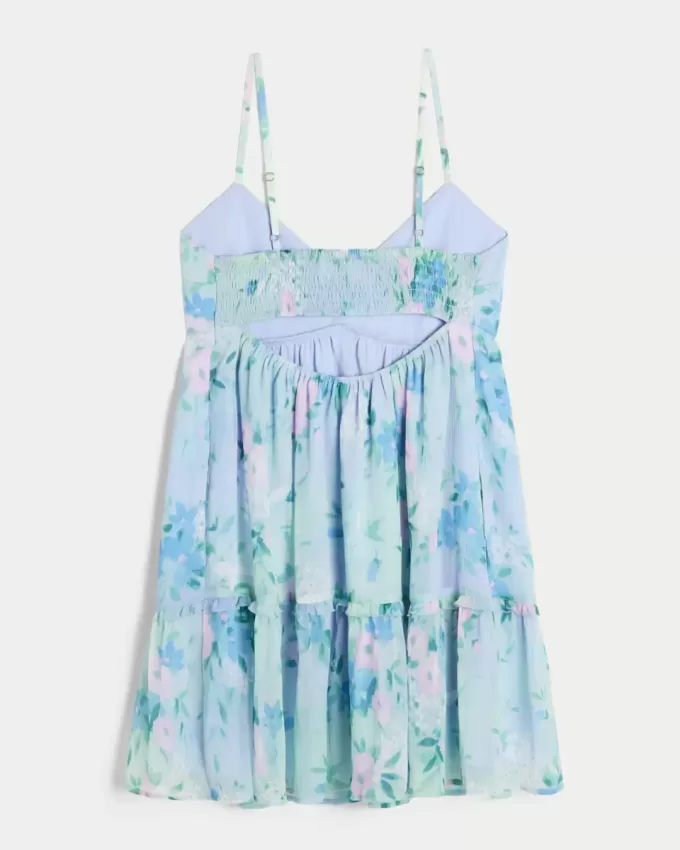 Mini abito babydoll