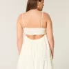Mini abito babydoll