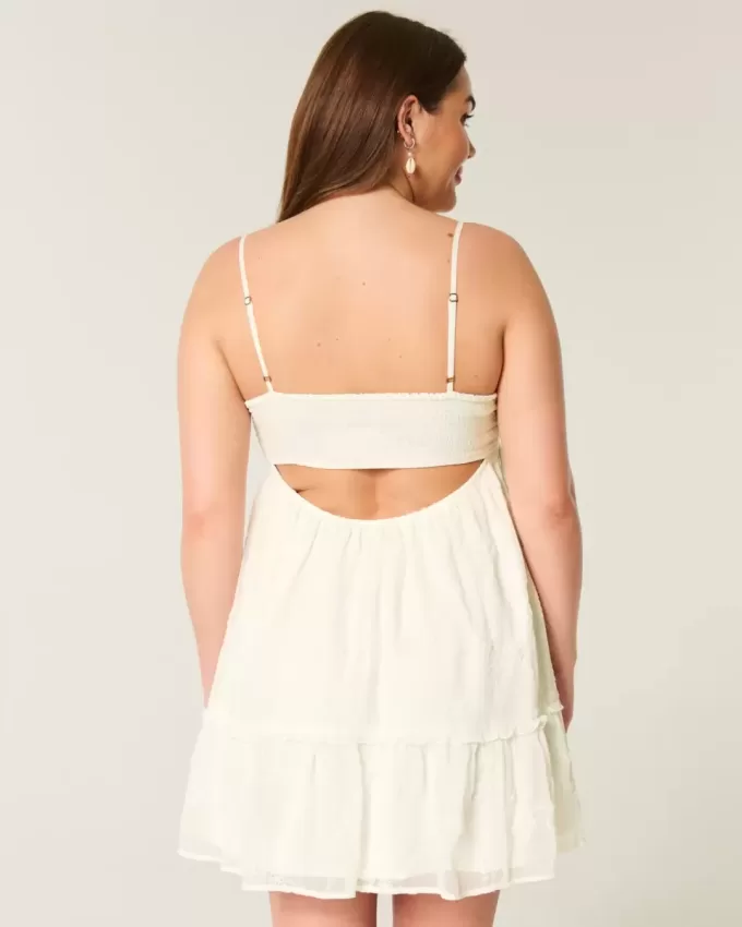 Mini abito babydoll