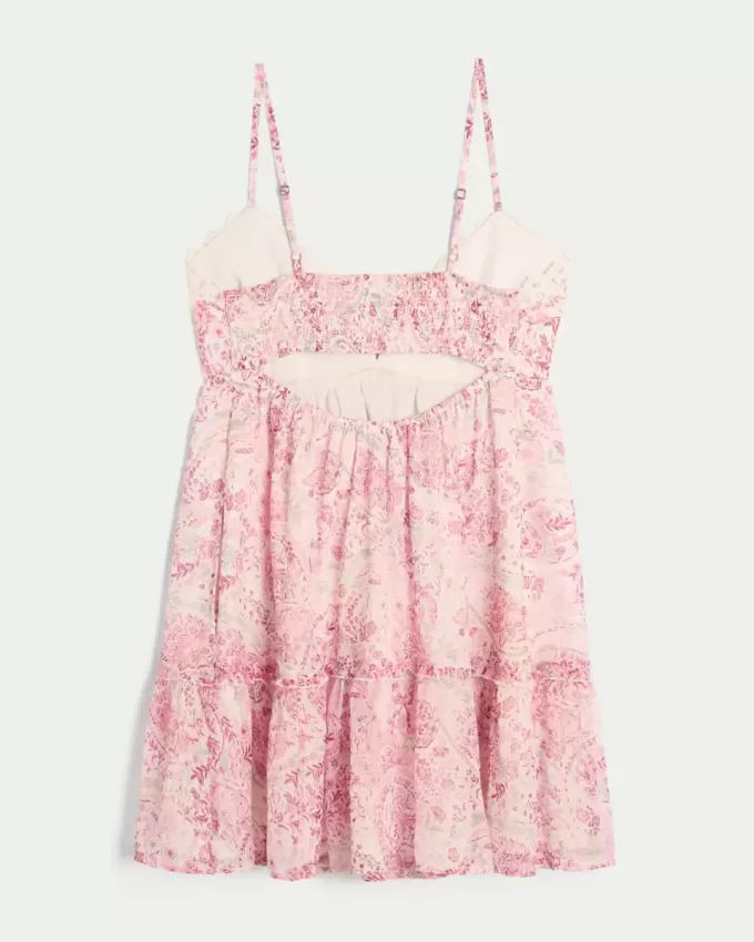 Mini abito babydoll