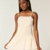 Mini abito con pizzo