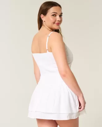 Mini abito con pizzo