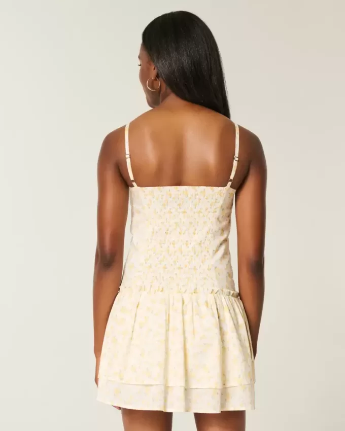 Mini abito con pizzo