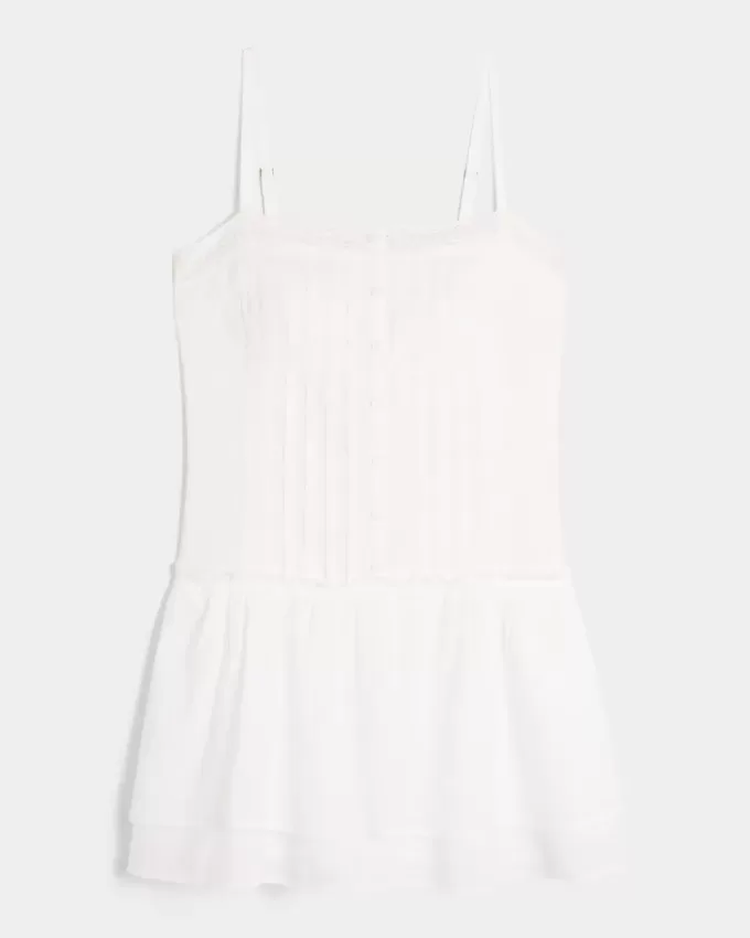 Mini abito con pizzo