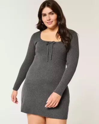 Mini abito skater in maglia