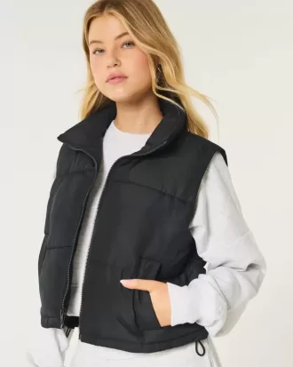 Mini gilet imbottito con cerniera