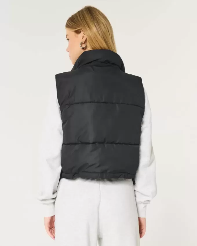 Mini gilet imbottito con cerniera