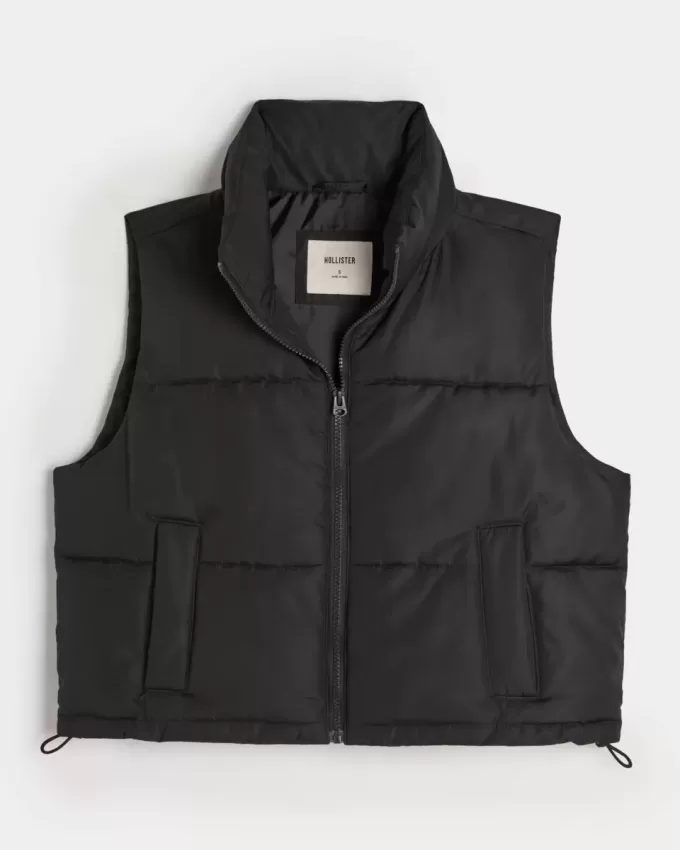 Mini gilet imbottito con cerniera
