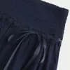 Mini gonna-pantalone a balze arricciate