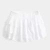Mini gonna-pantalone a strati