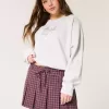 Mini gonna-pantalone plissettata a vita media Mini gonna-pantalone plissettata a vita media