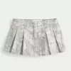 Mini gonna-pantalone plissettata mimetica Mini gonna-pantalone plissettata mimetica