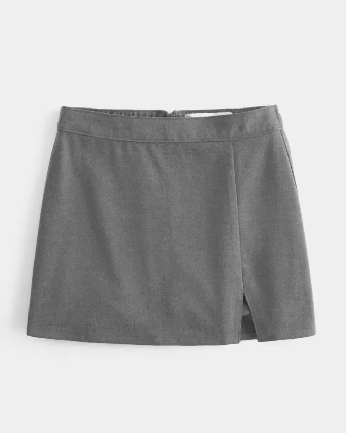 Mini gonna-skirt a trapezio