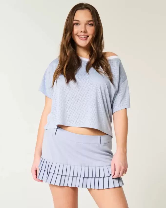 Mini gonna-skirt micro-plissettata Mini gonna-skirt micro-plissettata