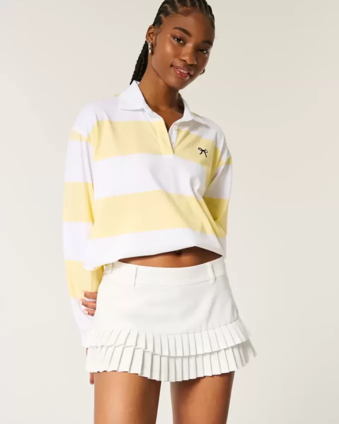 Mini gonna-skirt micro-plissettata Mini gonna-skirt micro-plissettata