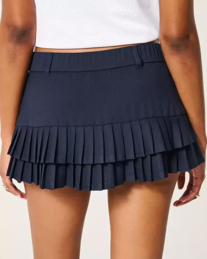 Mini gonna-skirt micro-plissettata Mini gonna-skirt micro-plissettata