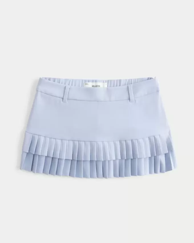Mini gonna-skirt micro-plissettata Mini gonna-skirt micro-plissettata