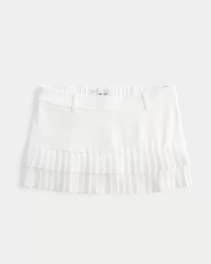 Mini gonna-skirt micro-plissettata Mini gonna-skirt micro-plissettata