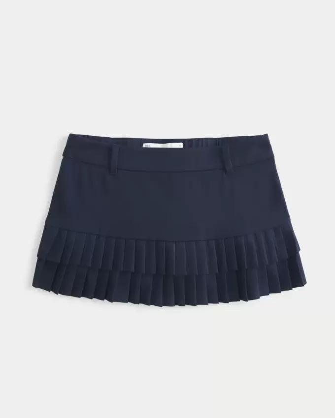Mini gonna-skirt micro-plissettata Mini gonna-skirt micro-plissettata