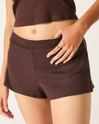Mini pantaloncino in pile