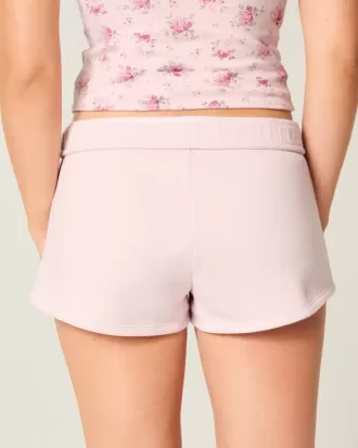 Mini pantaloncino in pile
