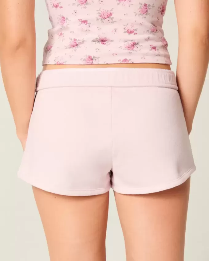 Mini pantaloncino in pile