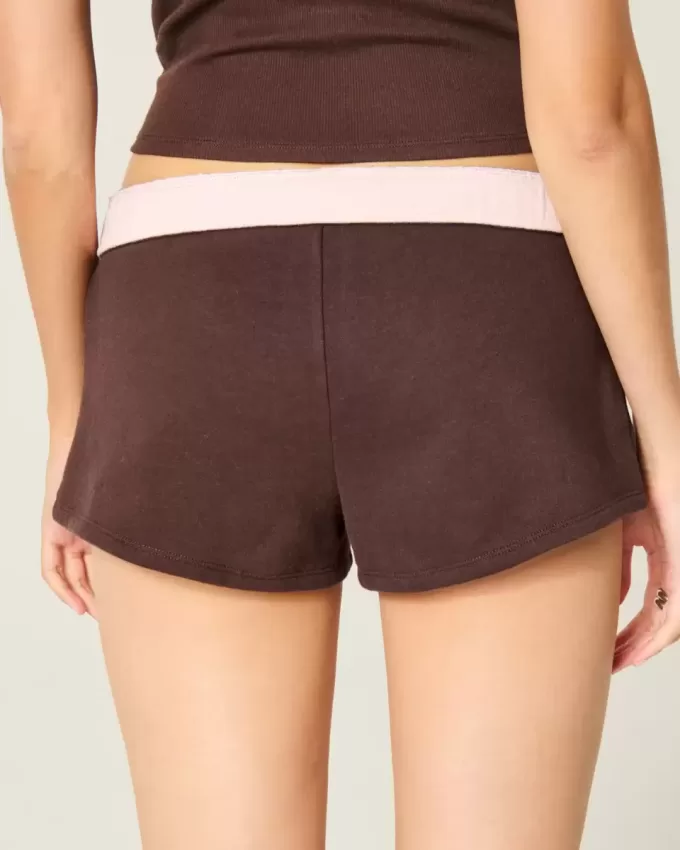 Mini pantaloncino in pile