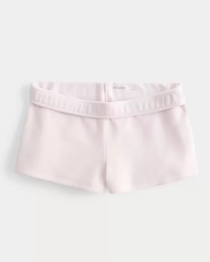 Mini pantaloncino in pile