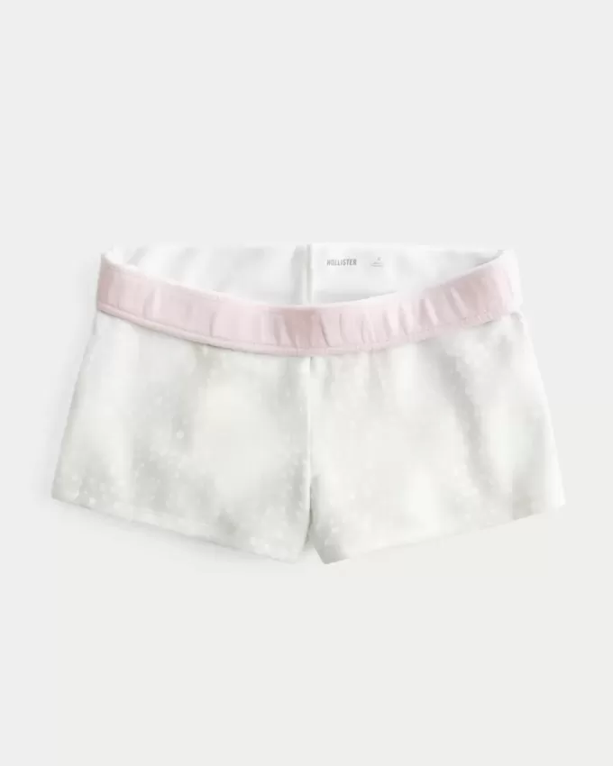 Mini pantaloncino in pile