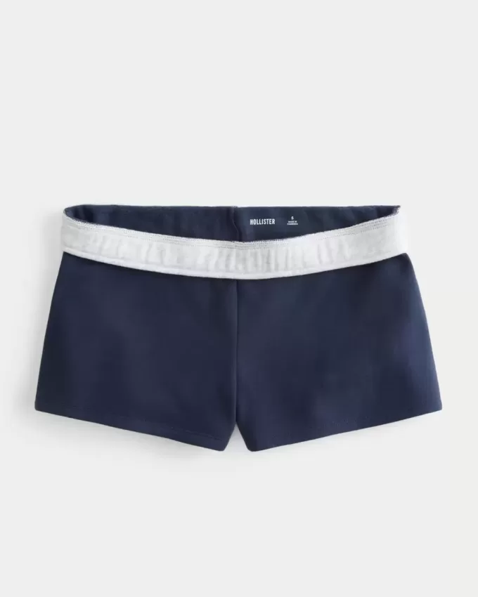 Mini pantaloncino in pile