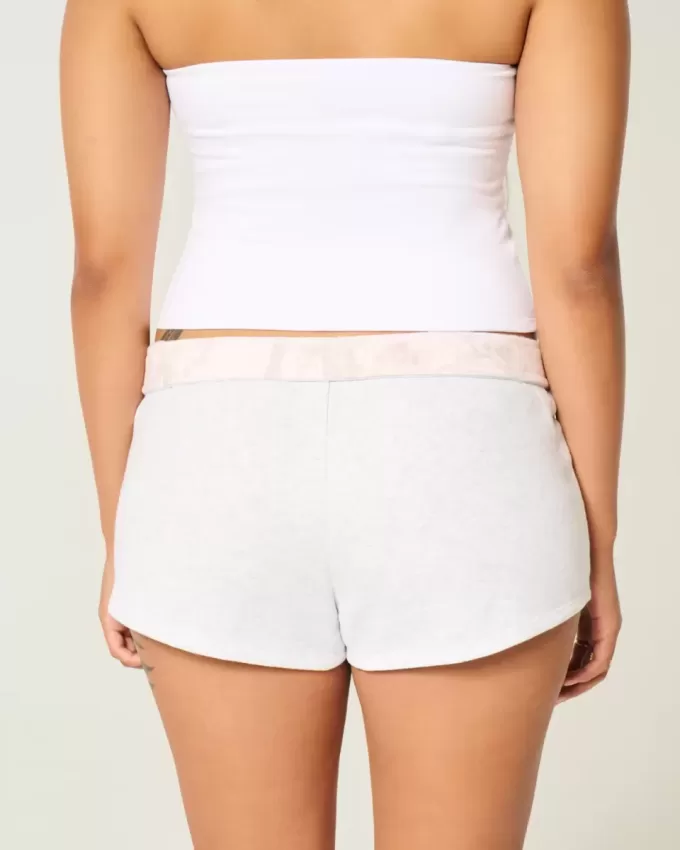 Mini pantaloncino in pile