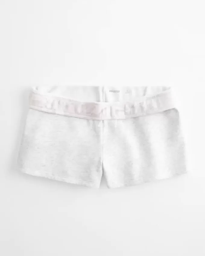 Mini pantaloncino in pile