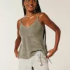 Mini shorts in denim chiaro a vita bassa