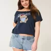 Mini shorts in denim lavaggio chiaro a vita bassissima Mini shorts in denim lavaggio chiaro a vita bassissima