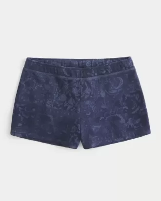 Mini shorts in pile