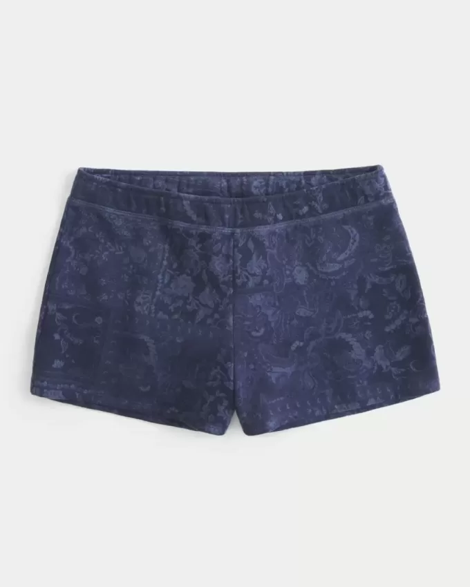 Mini shorts in pile