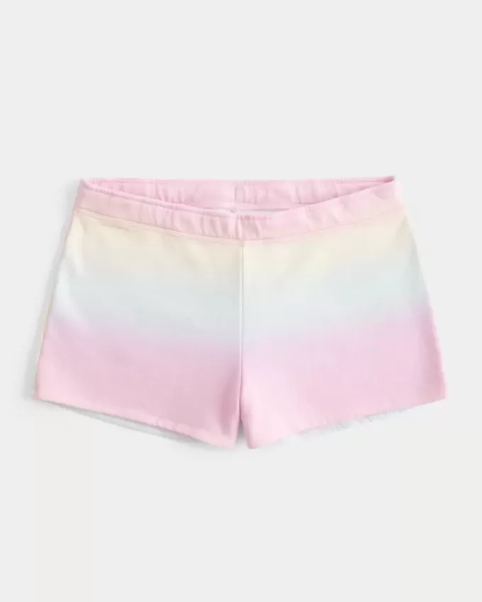 Mini shorts in pile