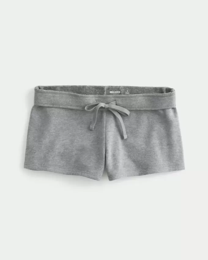 Mini shorts in pile