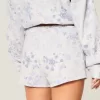 Mini shorts in pile