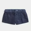Mini shorts in pile