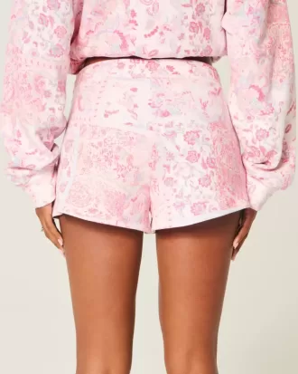 Mini shorts in pile